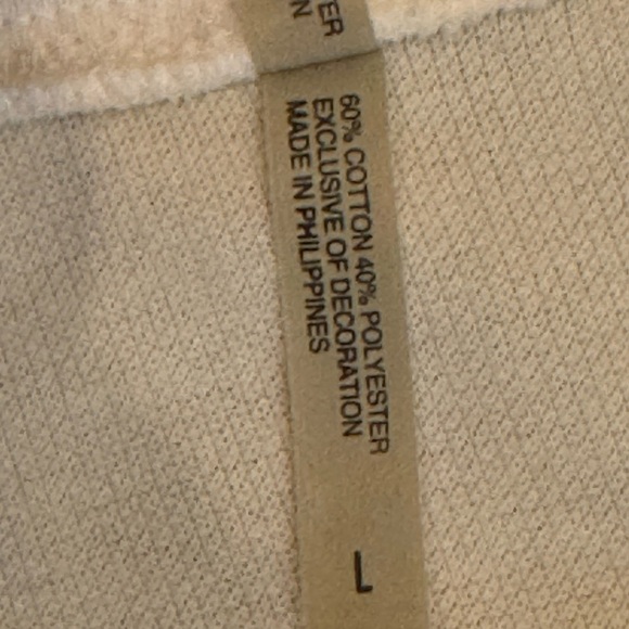 White Stag SZ L Holiday Embroidered Snow HoHo Tee Party Long Sleeve Winter Top - Picture 6 of 9